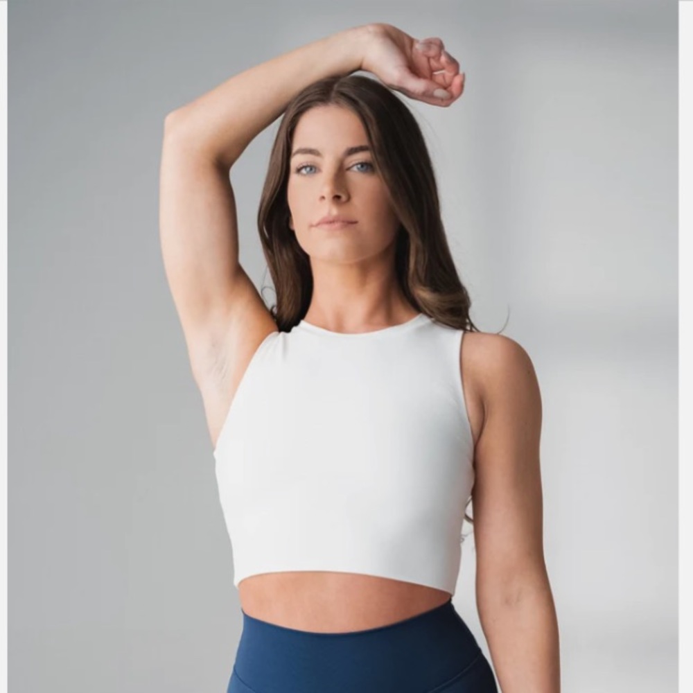 Vitality Allora Tank - White - SIZE XS